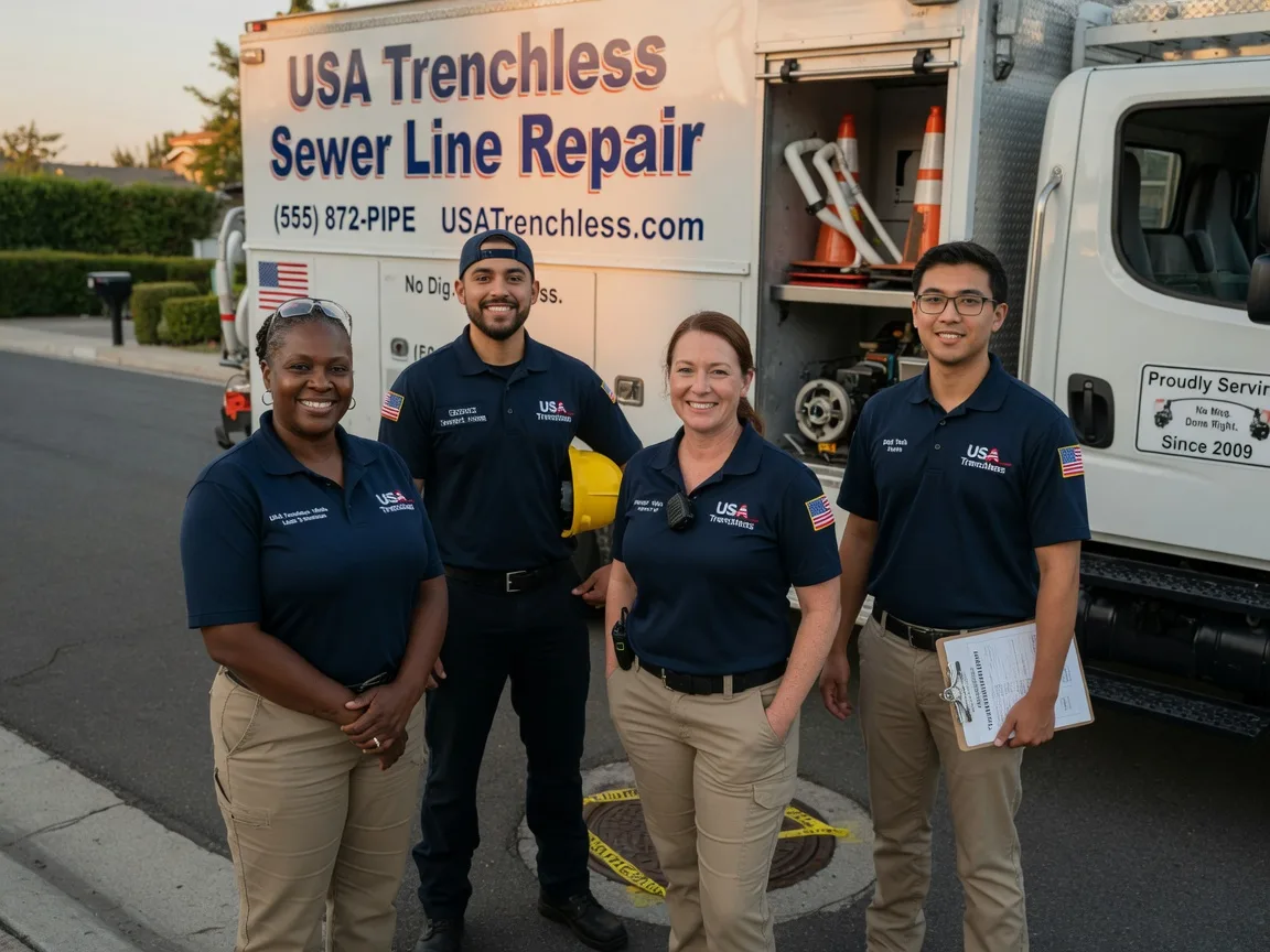 Sewer Line Repair company in Great Lakes, IL
